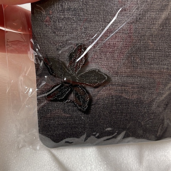 NEW! Sexy Embroidered Lace Appliqué Beaded Tights Stockings - Picture 9 of 10